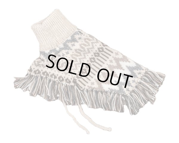 画像1: Woolly Winter Poncho (1)