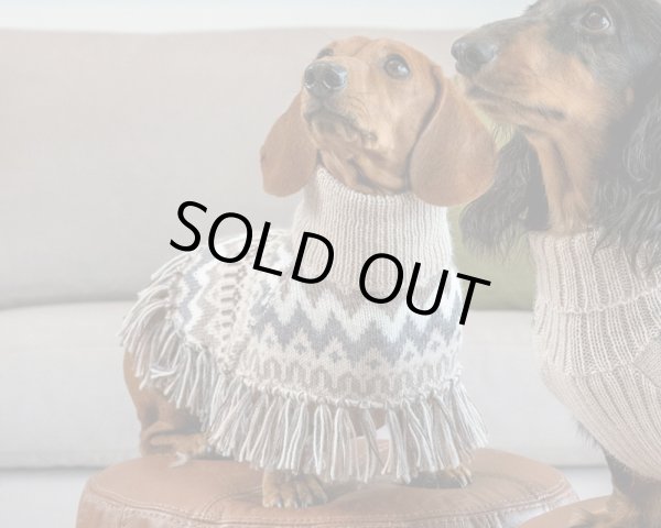 画像2: Woolly Winter Poncho (2)