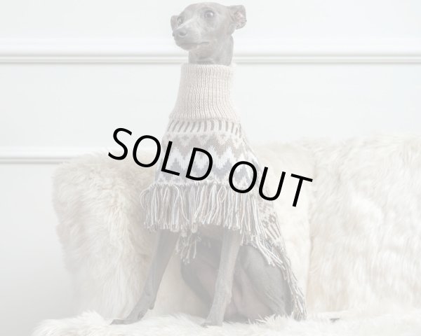 画像3: Woolly Winter Poncho (3)