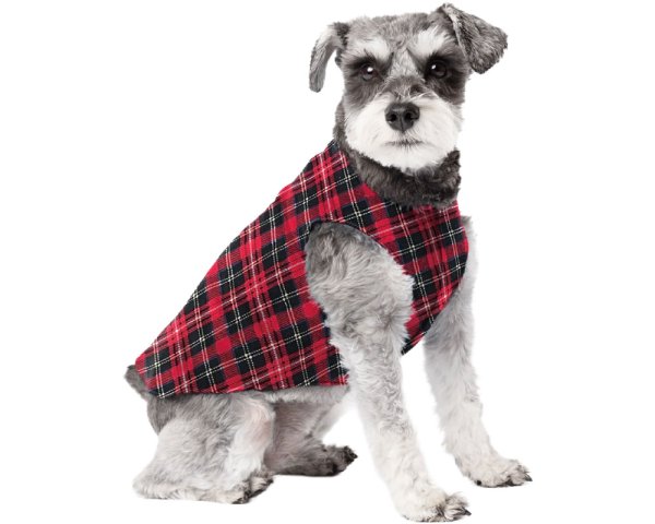 画像1: Stretch Fleece 【Red Plaid】 (1)